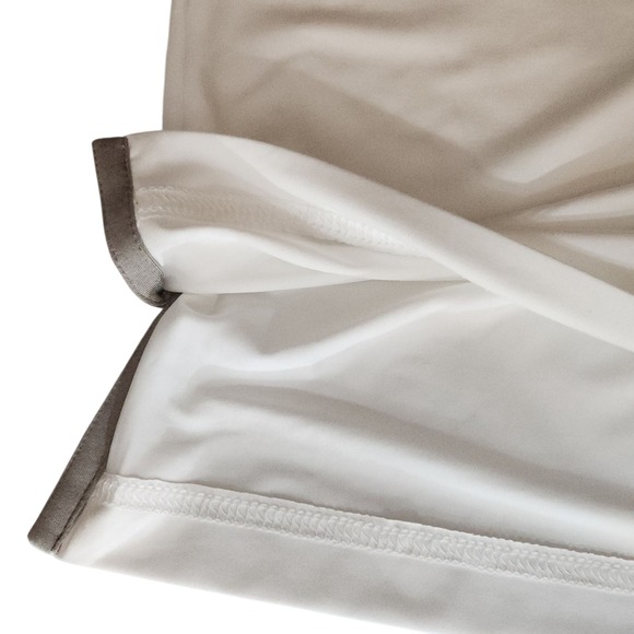 Johnnie-O Men L Long Sleeve Polo Shirt White 123rd US Open LACC 2023 Golf UPF 50 - Picture 12 of 16